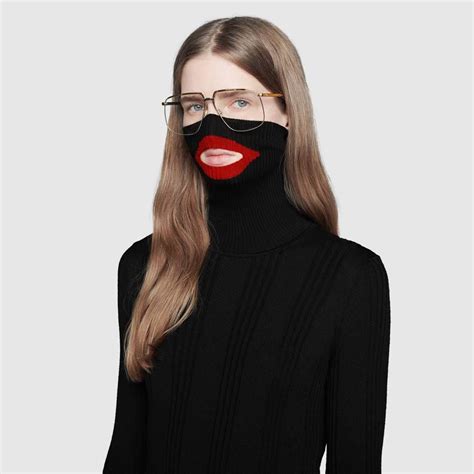 gucci balaclava turtleneck